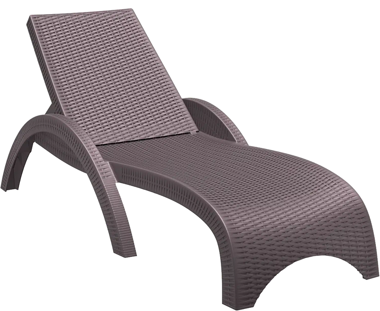 FL Fiji 2 Piece Sunlounger & 1 Tequila Side Table Package