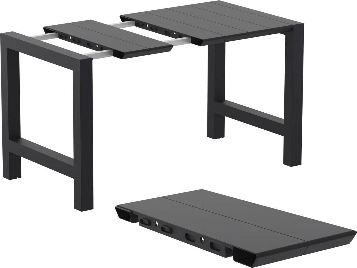 FL Vegas Hospitality Outdoor Extendable Bar Table