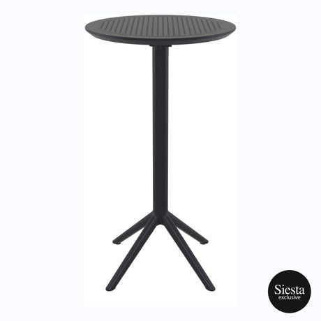 FL Sky Hospitality Round Folding Bar Table