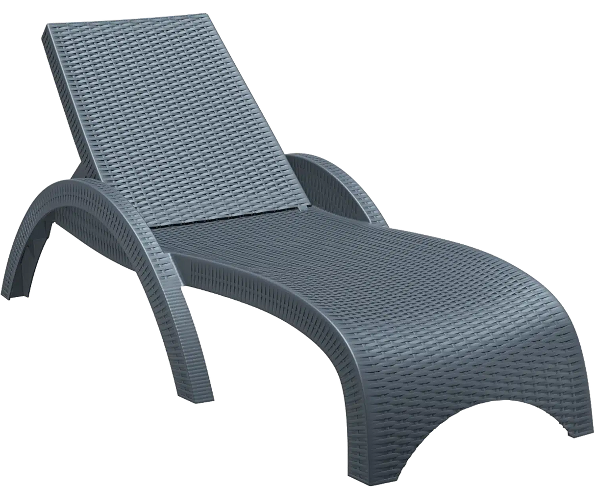 FL Fiji 2 Piece Sunlounger & 1 Tequila Side Table Package