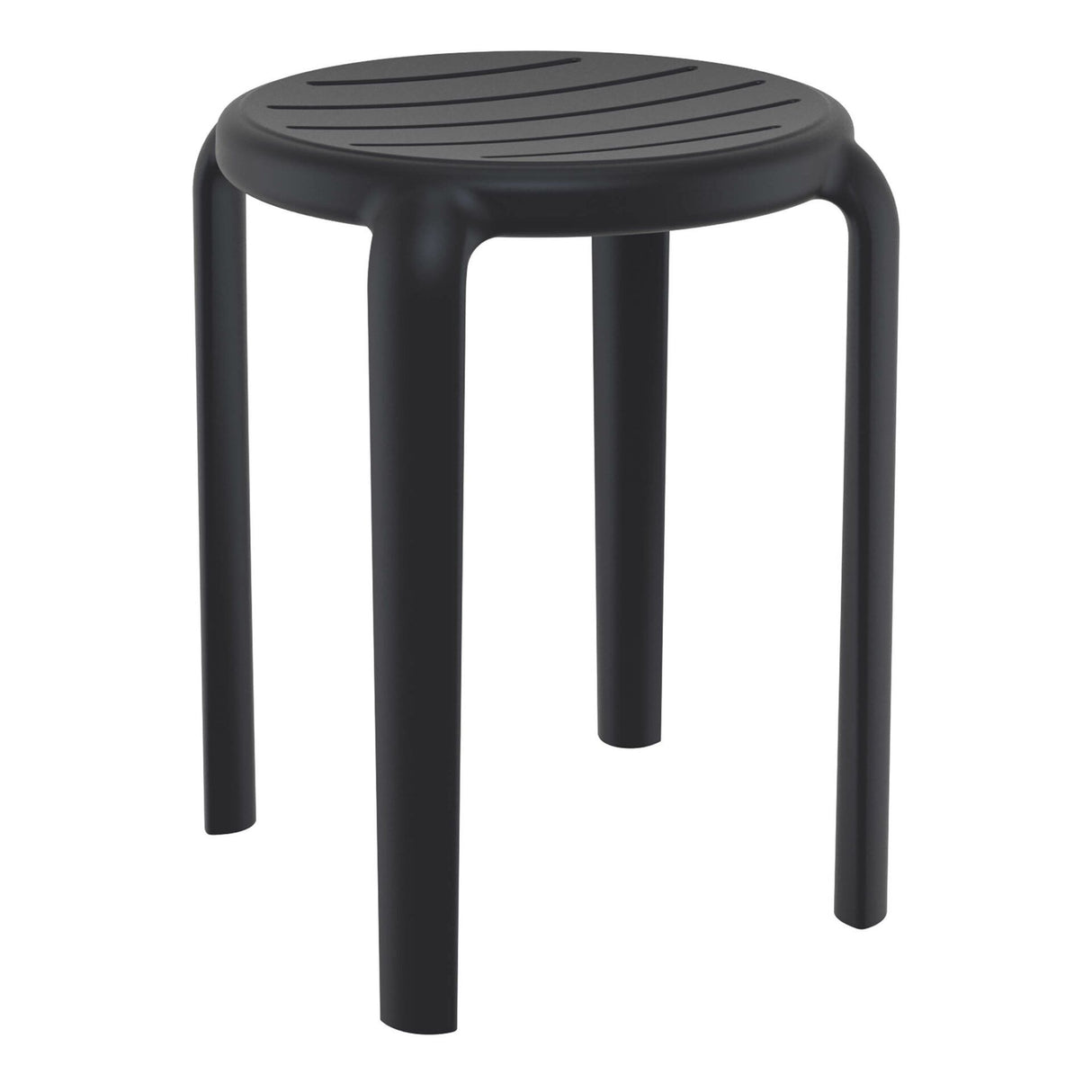 FL Tom Hospitality Outdoor Stackable Dining Stool