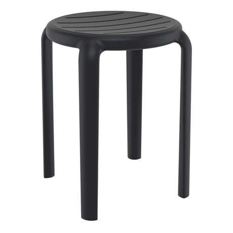 FL Tom Hospitality Outdoor Stackable Dining Stool