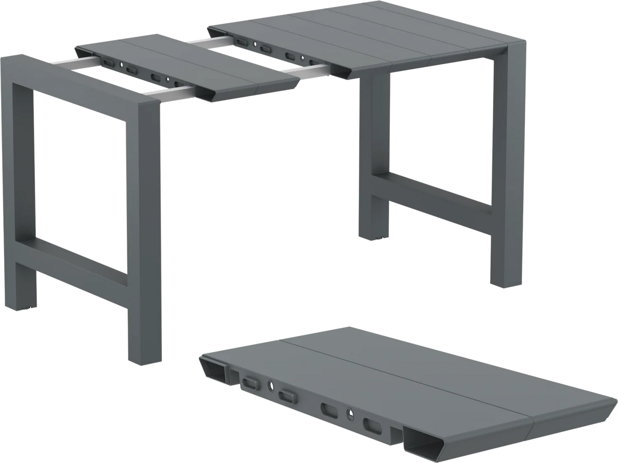 FL Vegas Hospitality Outdoor Extendable Bar Table