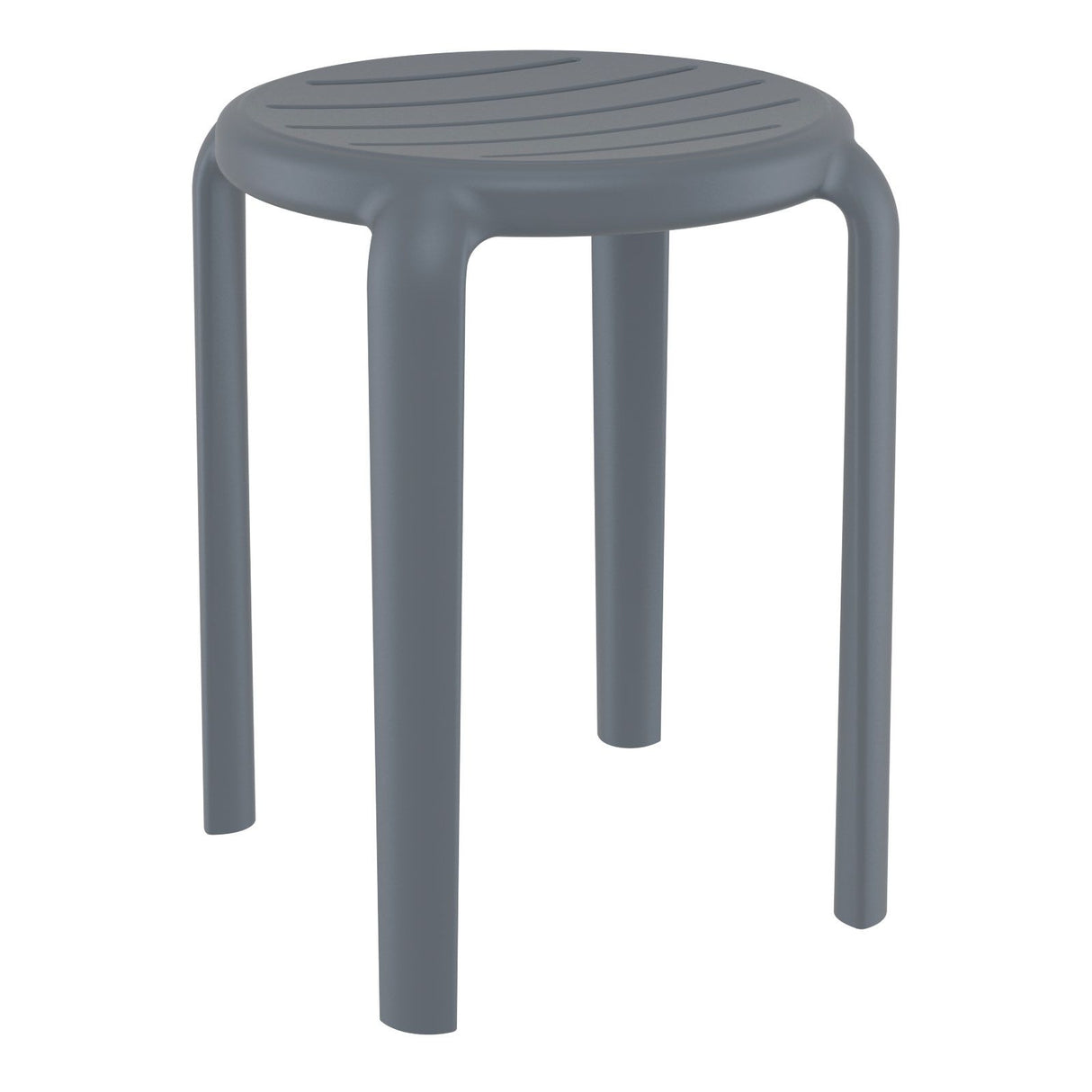 FL Tom Hospitality Outdoor Stackable Dining Stool