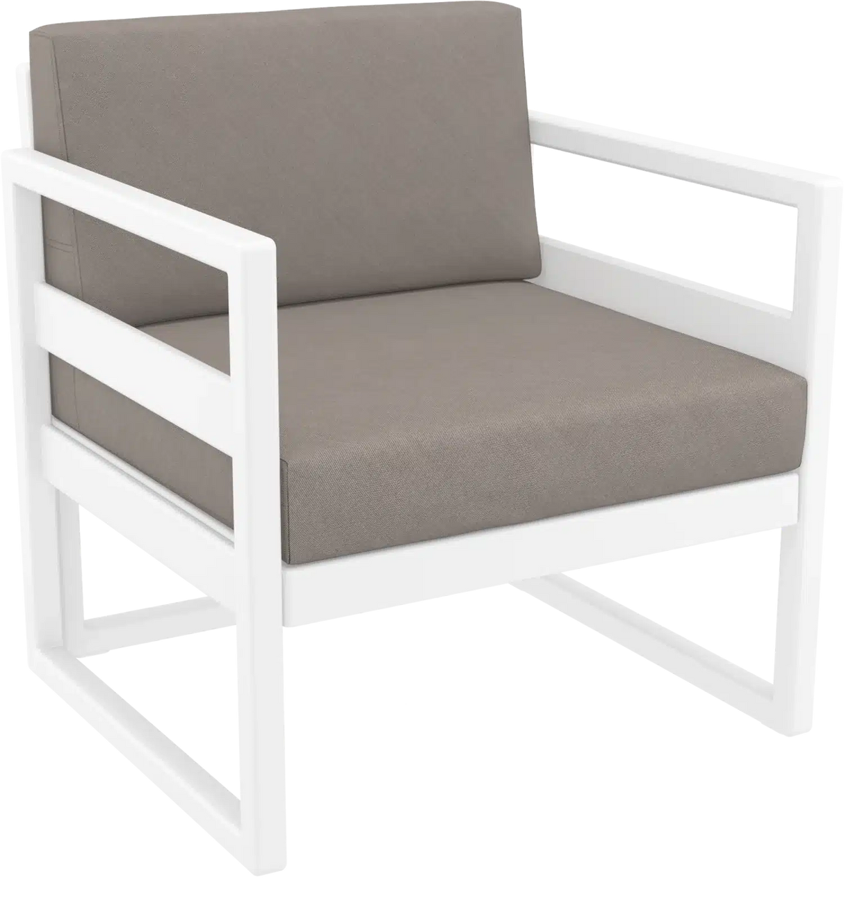 FL Mykonos Hospitality Outdoor Lounge Armchair with Cushion