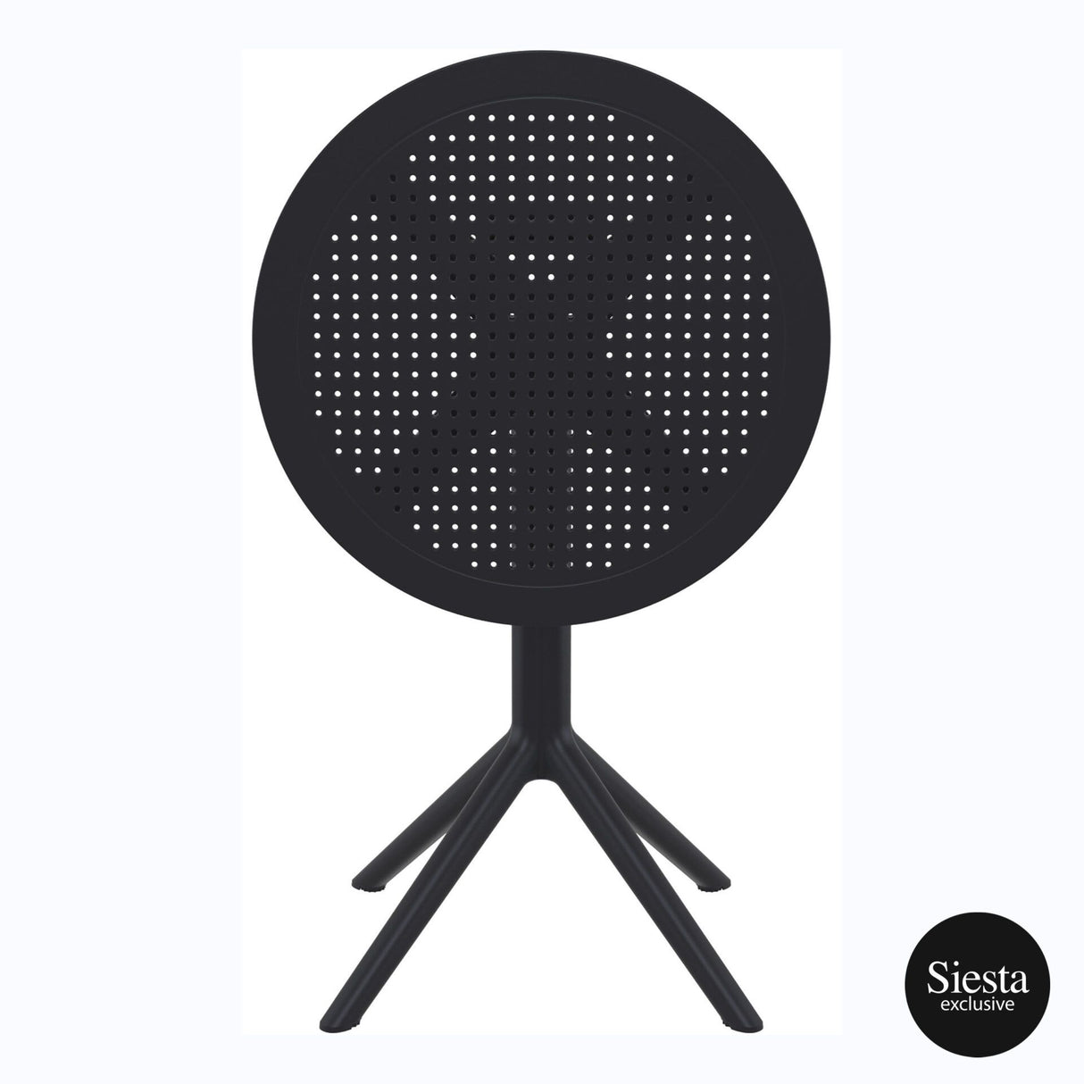 FL Sky Hospitality Outdoor Round Folding Table