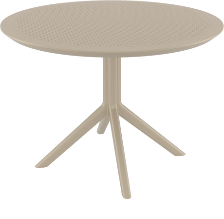 FL Sky Hospitality Outdoor Round Folding Table