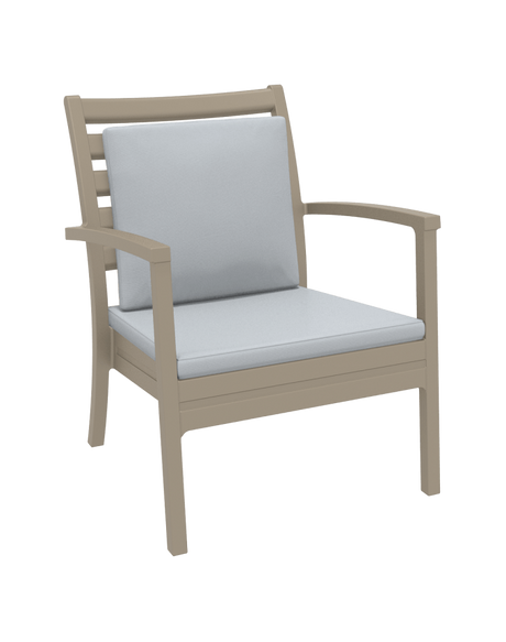 FL Artemis Hospitality Outdoor Lounge Armchair with Cushion