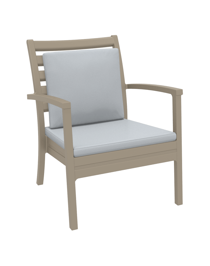 FL Artemis Hospitality Outdoor Lounge Armchair with Cushion