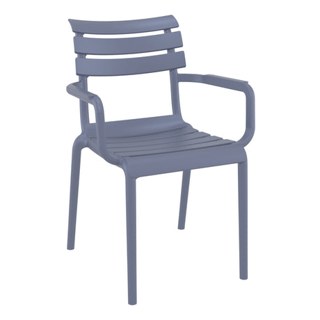 FL Paris Stackable Hospitality Outdoor Armchair