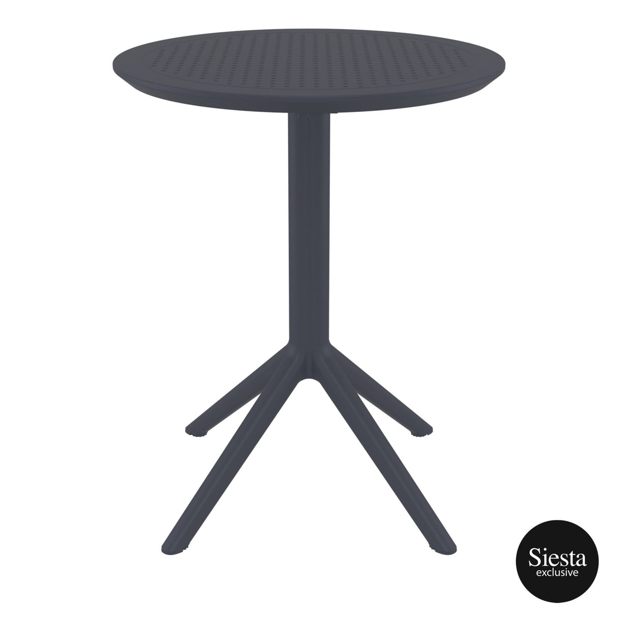 FL Sky Hospitality Outdoor Round Folding Table