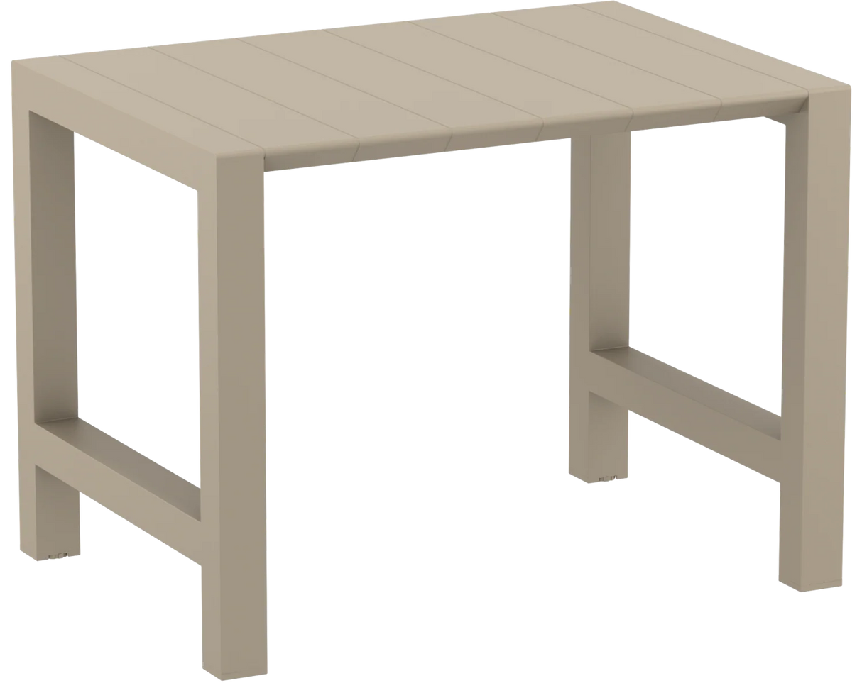 FL Vegas Hospitality Outdoor Extendable Bar Table