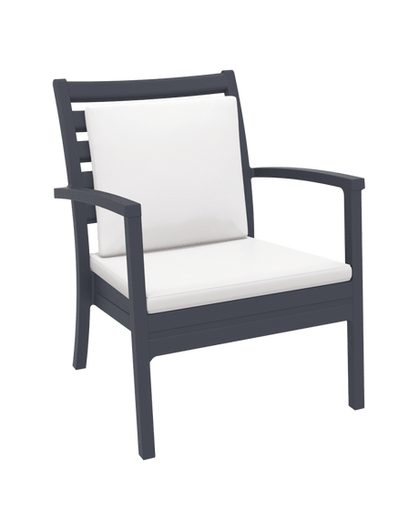 FL Artemis Hospitality Outdoor Lounge Armchair with Cushion