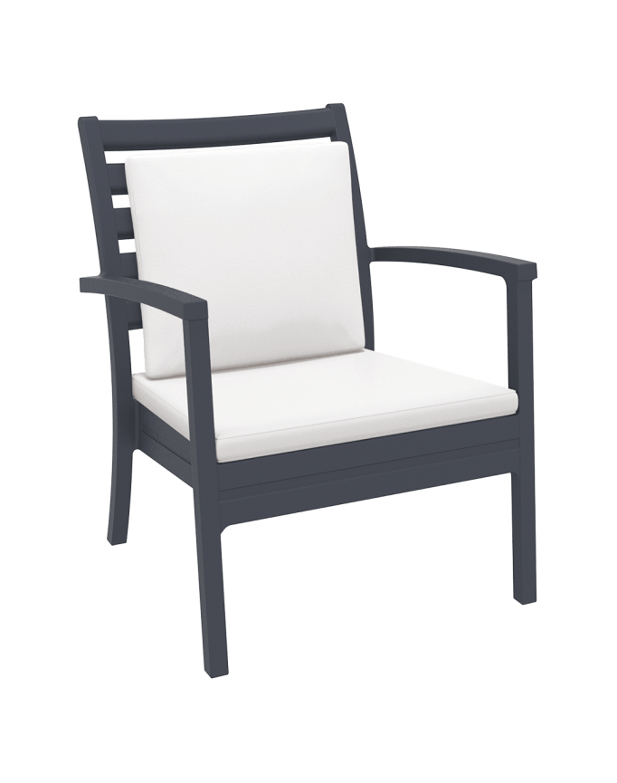 FL Artemis Hospitality Outdoor Lounge Armchair with Cushion