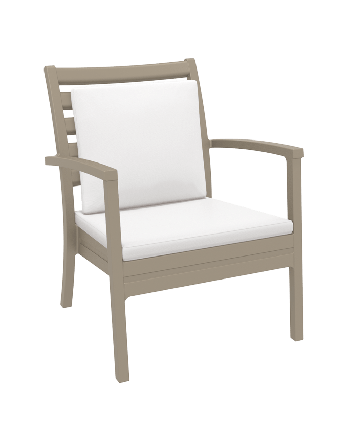 FL Artemis Hospitality Outdoor Lounge Armchair with Cushion