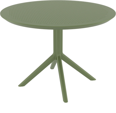 FL Sky Hospitality Outdoor Round Folding Table