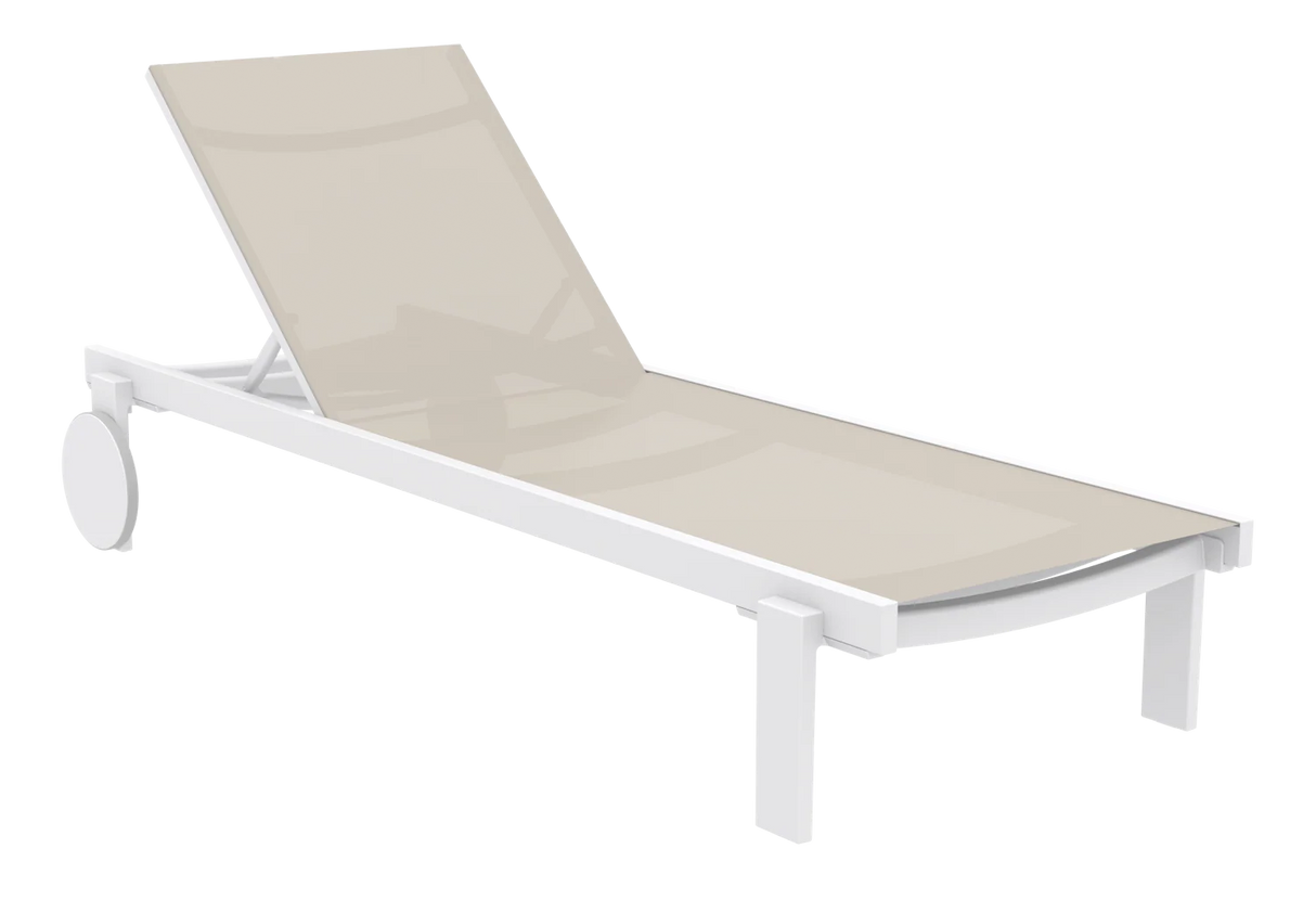 FL Casablanca Hospitality Stackable Sunlounger