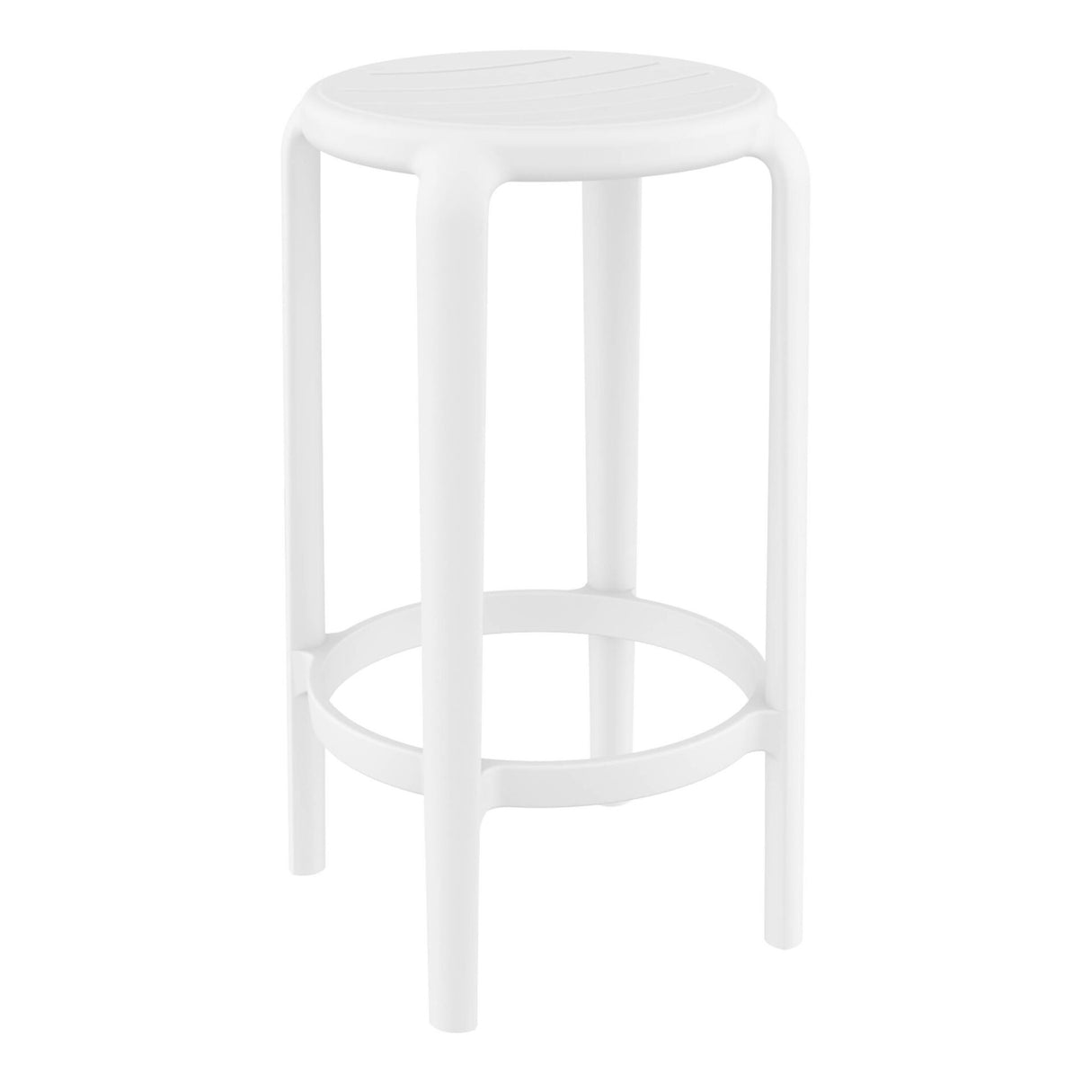FL Tom Hospitality Outdoor Stackable Kitchen Stool