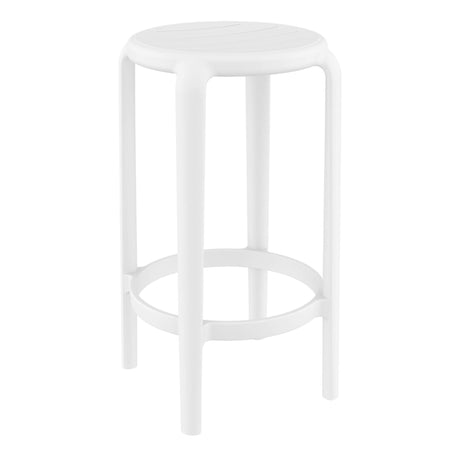 FL Tom Hospitality Outdoor Stackable Kitchen Stool