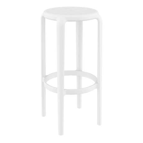 FL Tom Hospitality Outdoor Stackable Bar Stool