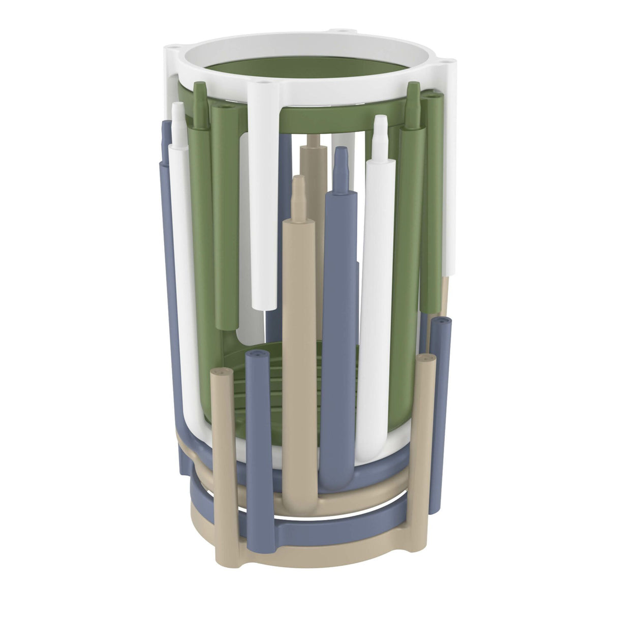 FL Tom Hospitality Outdoor Stackable Bar Stool