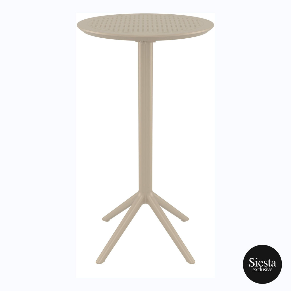 FL Sky Hospitality Round Folding Bar Table