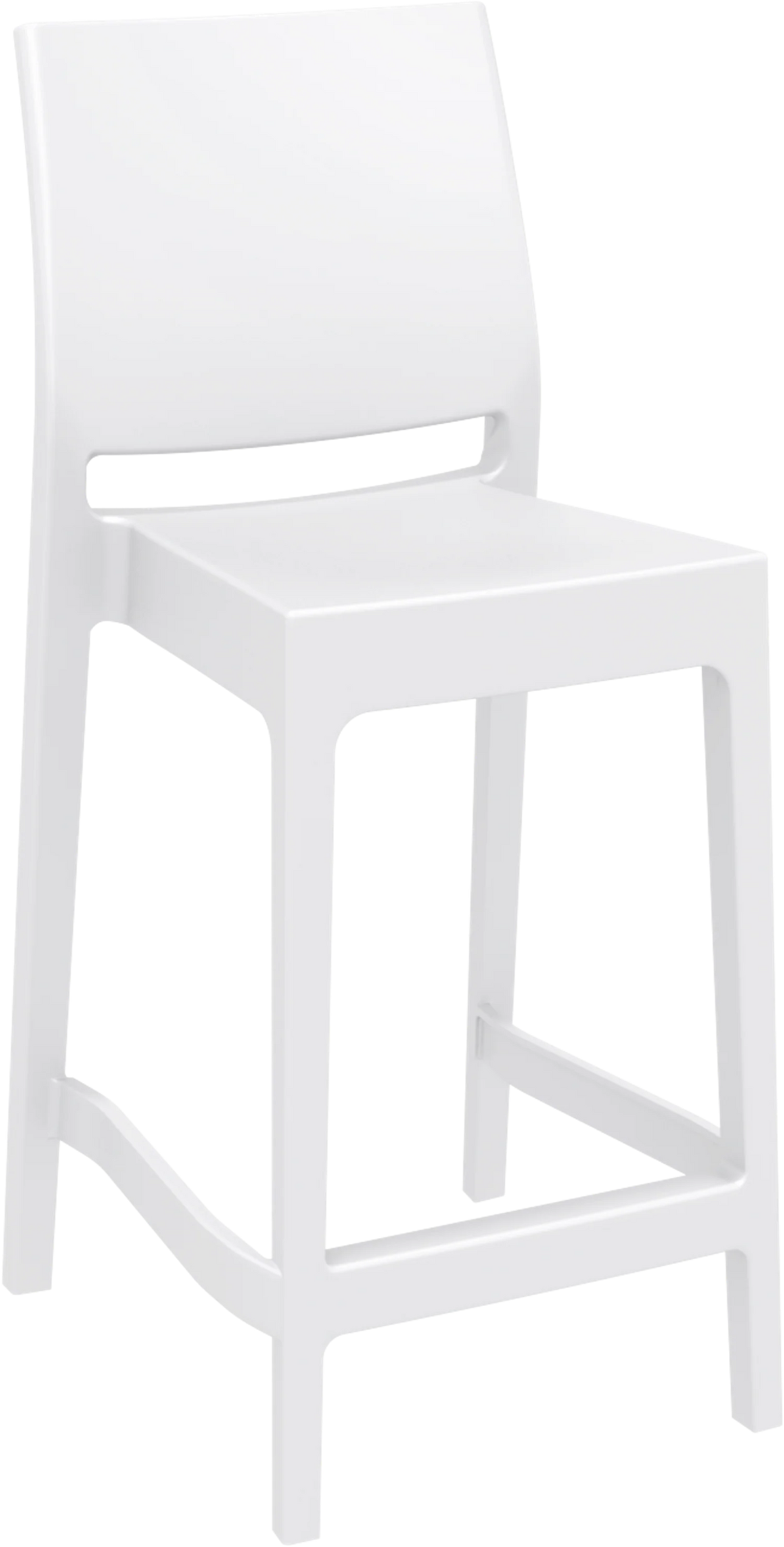 FL Maya Hospitality Outdoor Stackable Counter Stool