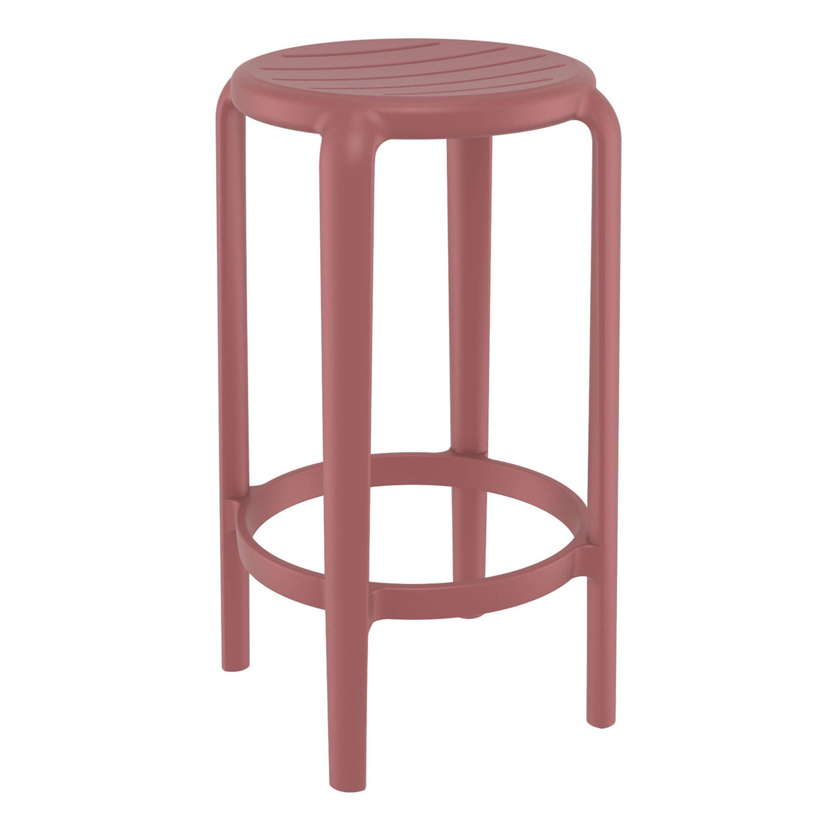FL Tom Hospitality Outdoor Stackable Kitchen Stool