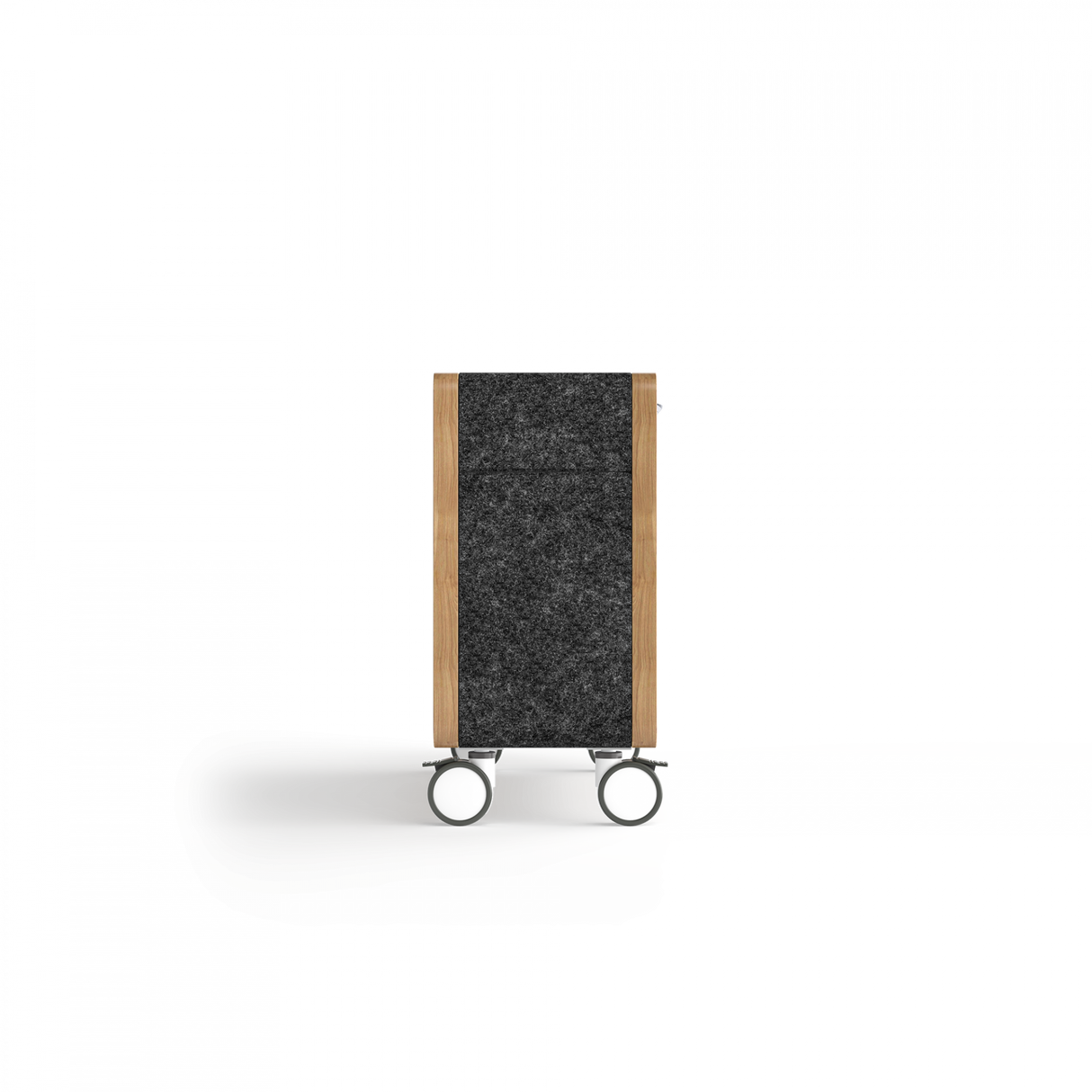 OL Rover 4 Door Mobile Credenza with Acoustic Pinnable Board