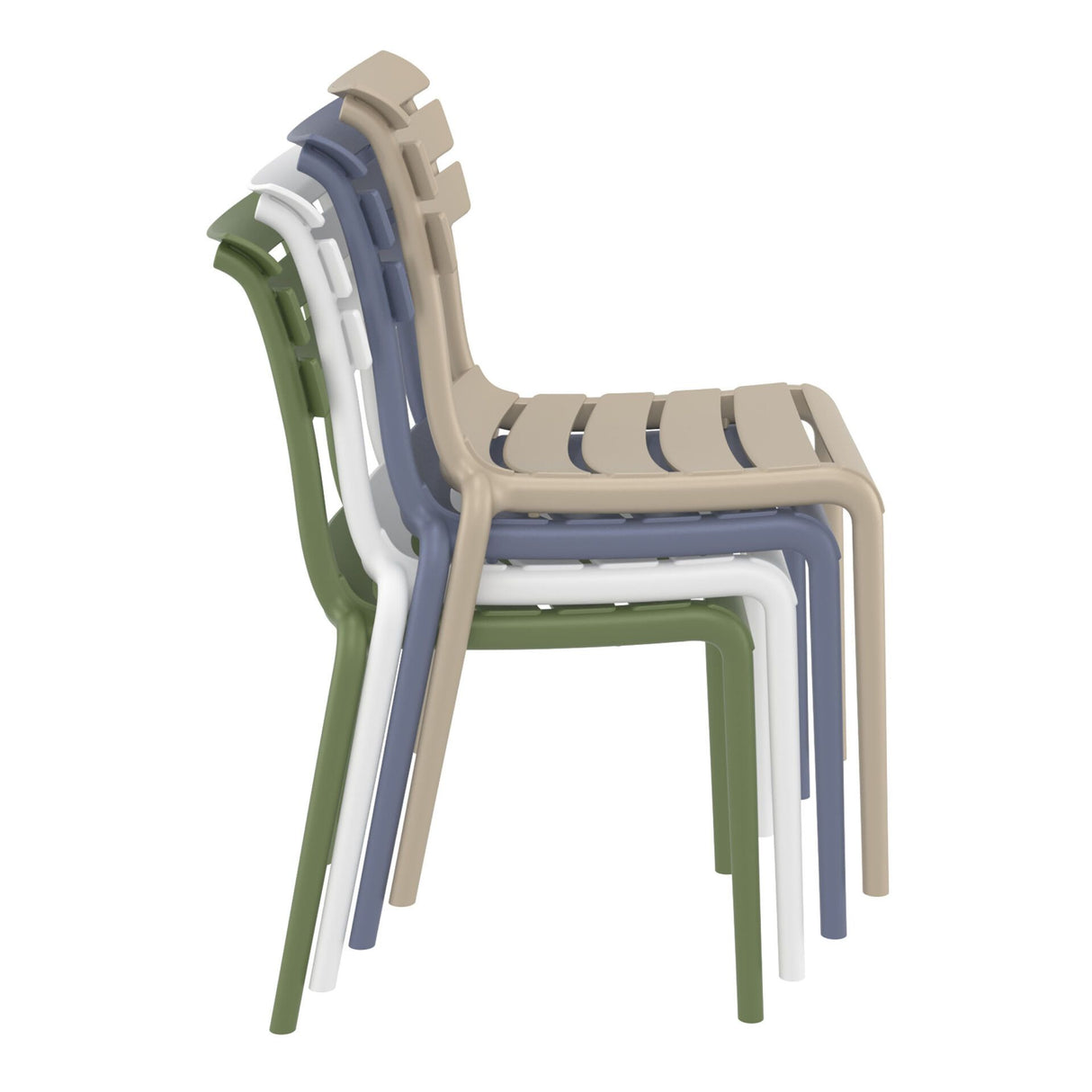 FL Helen Hospitality Stackable Outdoor Barstool