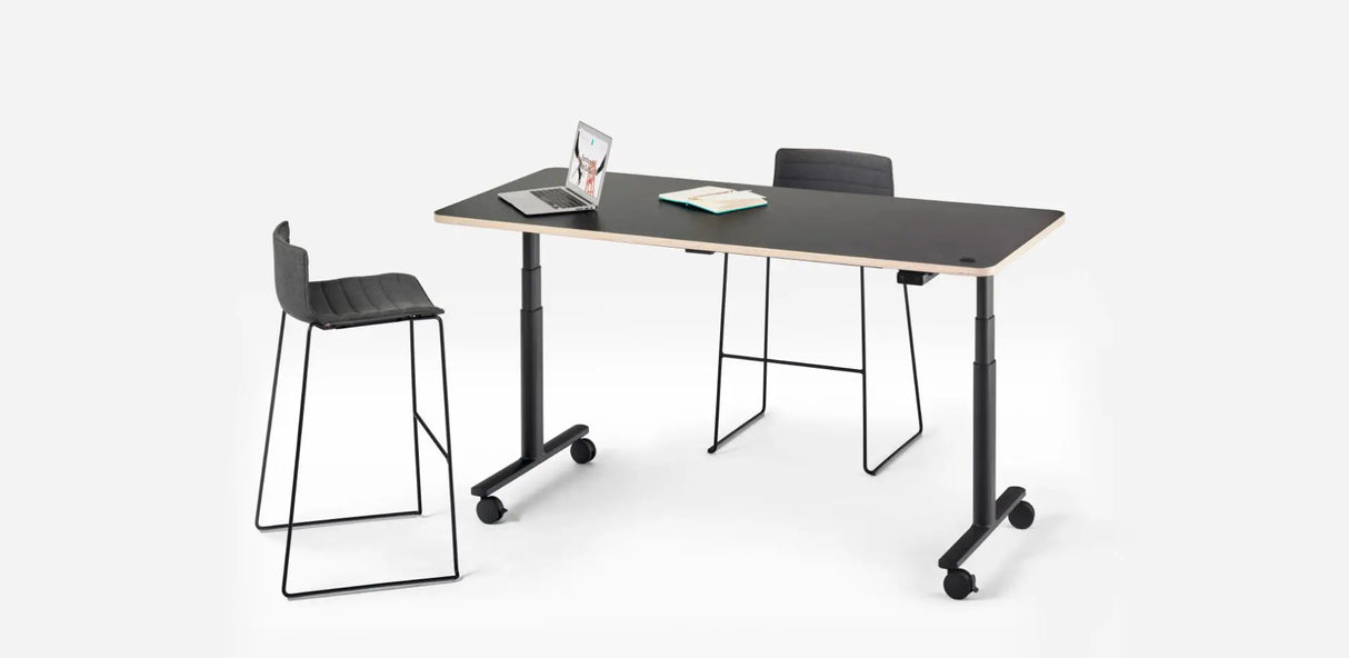 TW Jojo Electric Height Adjustable Folding Table with Castors