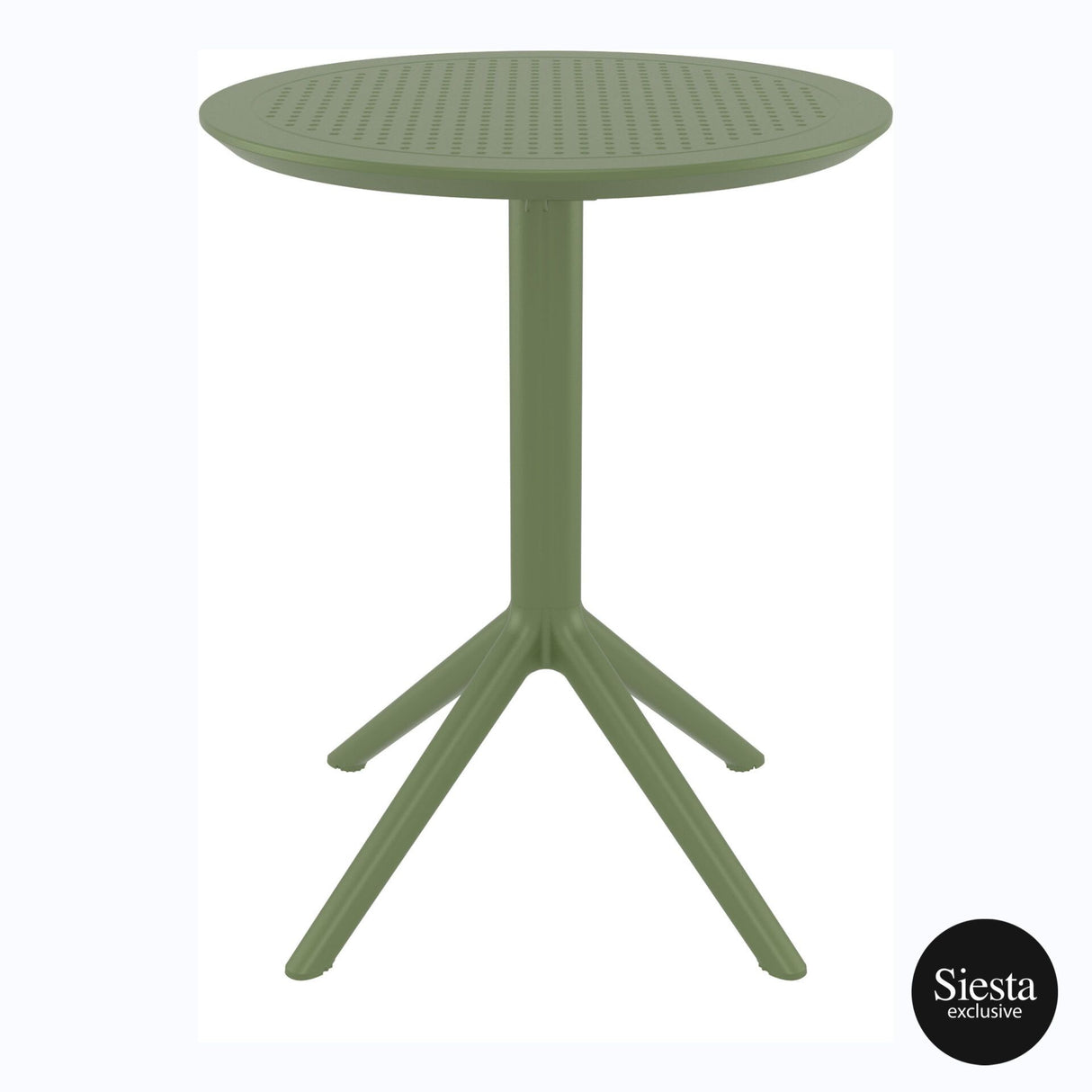 FL Sky Hospitality Outdoor Round Folding Table