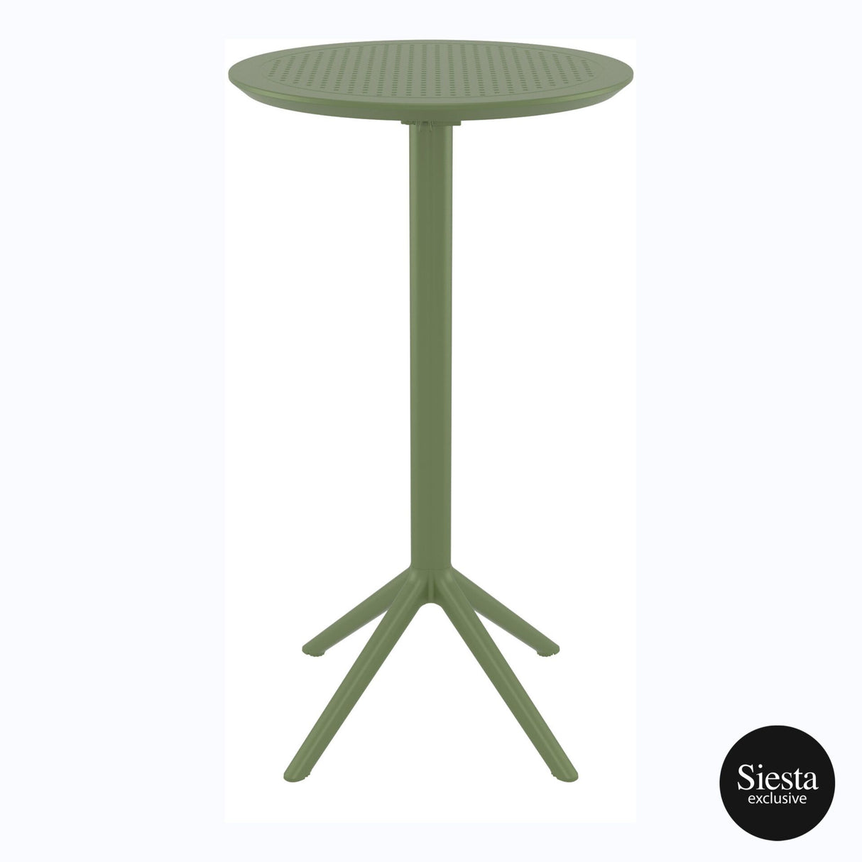 FL Sky Hospitality Round Folding Bar Table
