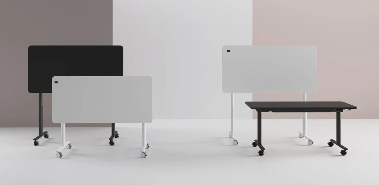 TW Jojo Electric Height Adjustable Folding Table with Castors