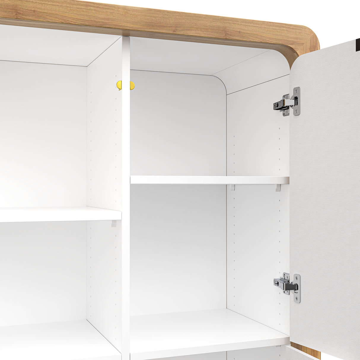 OL Rover 4 Door Mobile Locker with Acoustic Pinnable Board