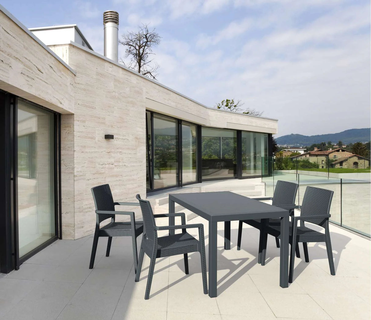 FL Orlando Hospitality Outdoor Dining Table