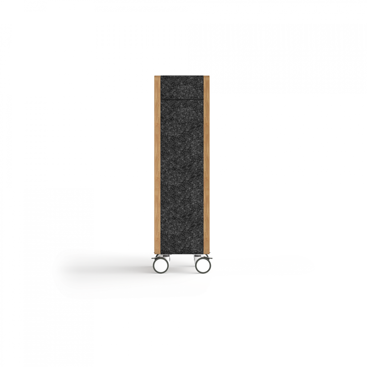 OL Rover 4 Tier Bookshelf with Acoustic Pinnable Board