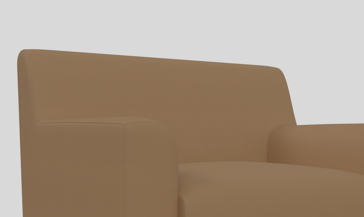 OL Cedar PU Leather Upholstered Single Seater Breakout Lounge
