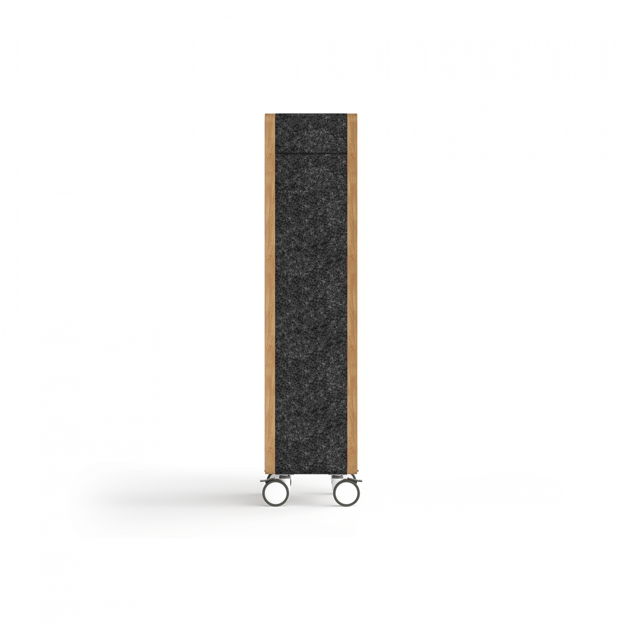 OL Rover 5 Tier Bookshelf with Acoustic Pinnable Board