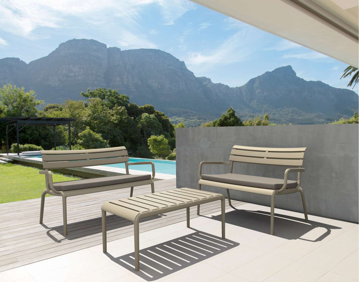 FL Paris Hospitality Outdoor Lounge Coffee Table