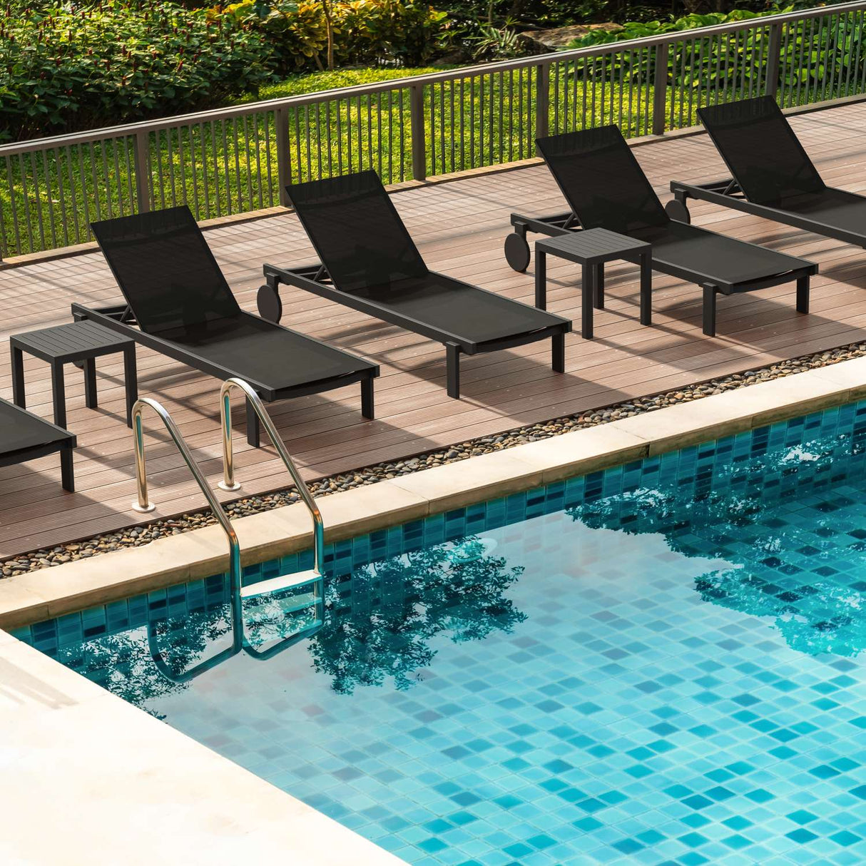 FL Casablanca Hospitality Stackable Sunlounger