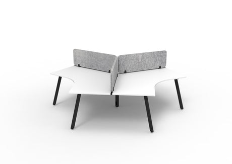 RL Infinity 120 Degree Workstation for 3 Users with Eco Panel Screen