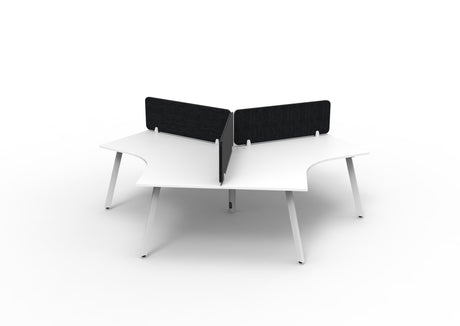 RL Infinity 120 Degree Workstation for 3 Users with Eco Panel Screen