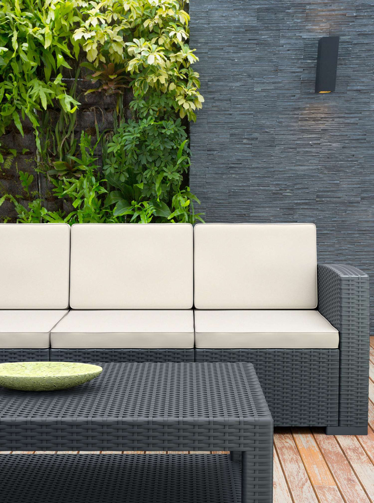 FL Monaco Hospitality Outdoor 3 Seater Lounge