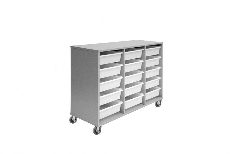 DD Cannon 15 Mobile Tote Box Melamine Trolley