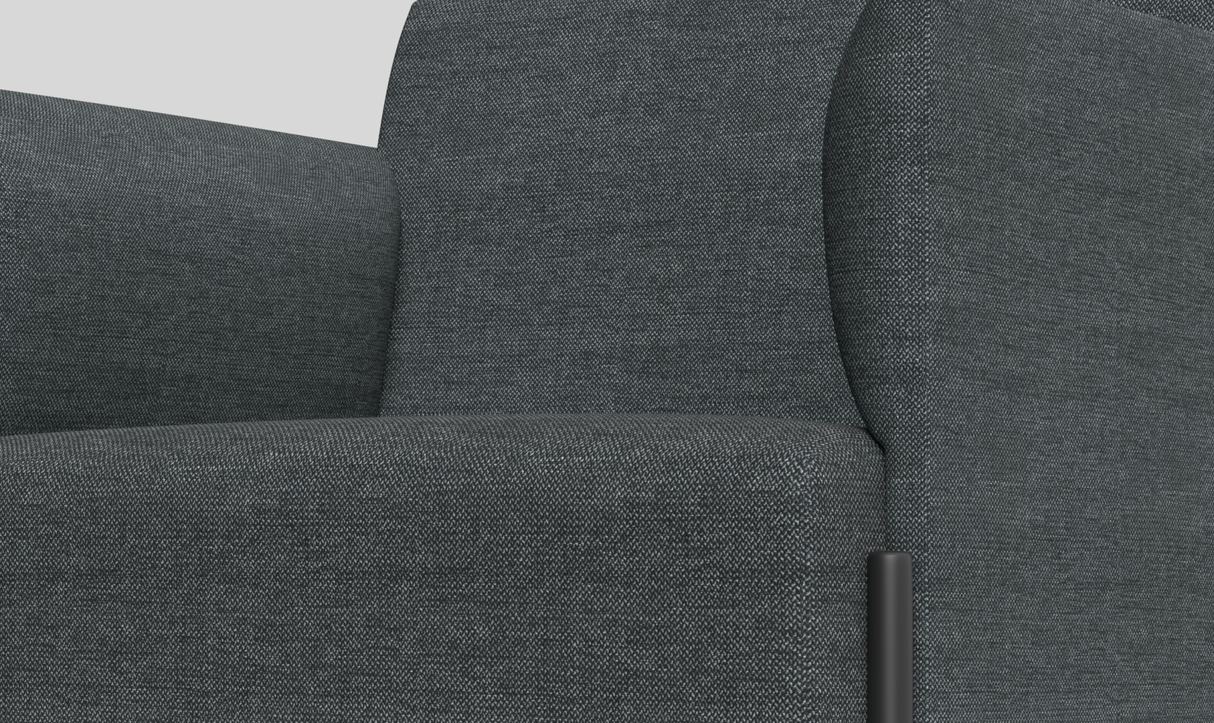OL Avalon Fabric Upholstered Reception Area Armchair
