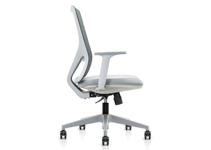 DD Zane Mesh Back Light Grey Task Chair