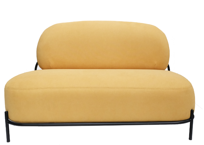 DD Izzy Fabric Upholstered 2 Seater Lounge