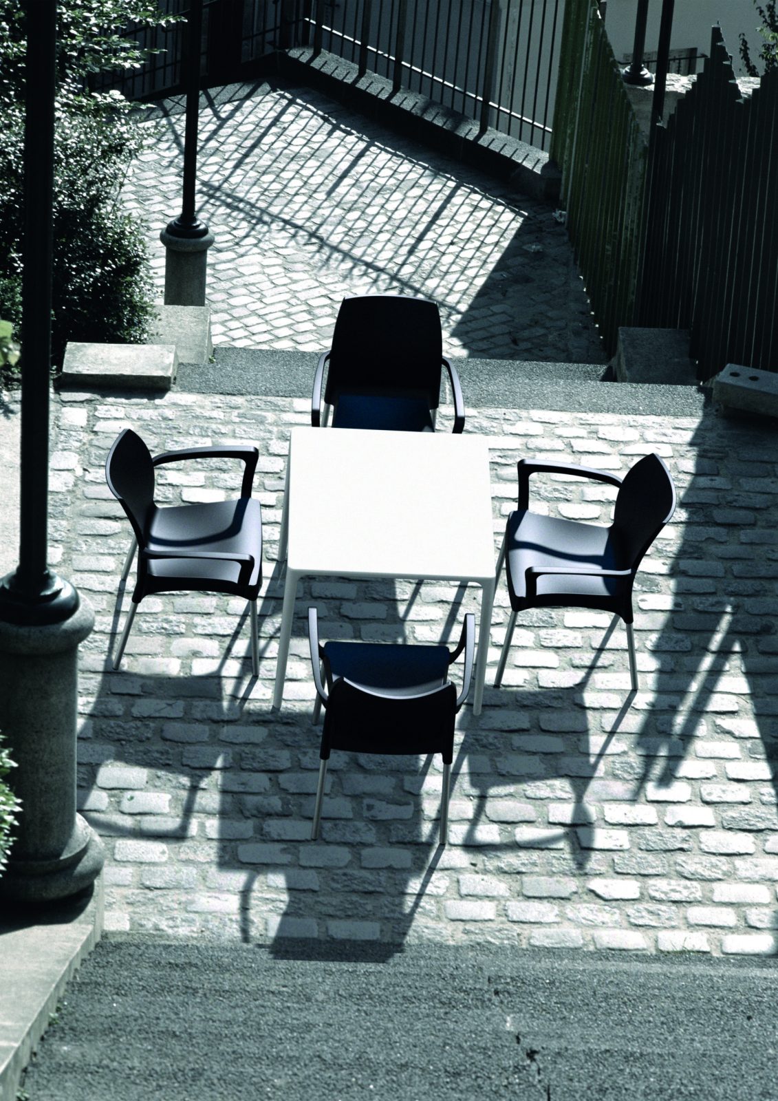 FL Dolce Hospitality Outdoor Stackable Armchair
