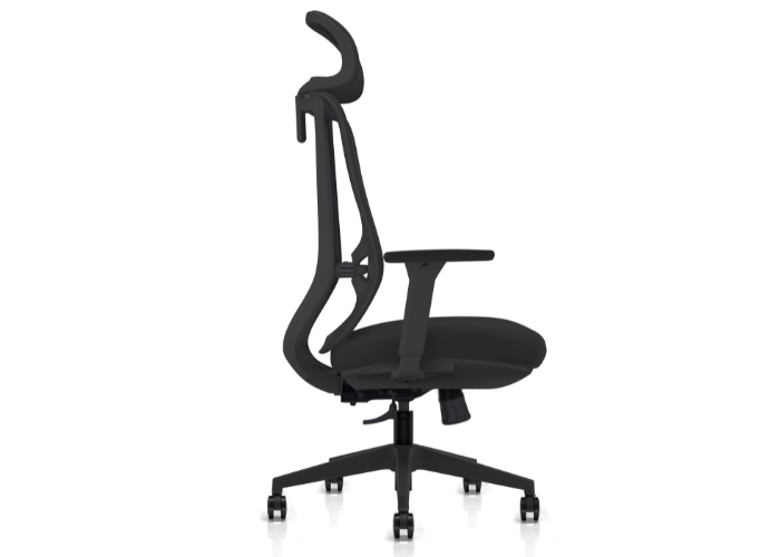 DD Nova Mesh Back Black Task Chair with Headrest